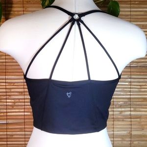 Betsey Johnson Cage Back Crop Tank 🖤